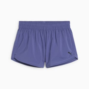 Train All Day Women's Woven 3" Training Shorts, Blue Crystal, extralarge-IND